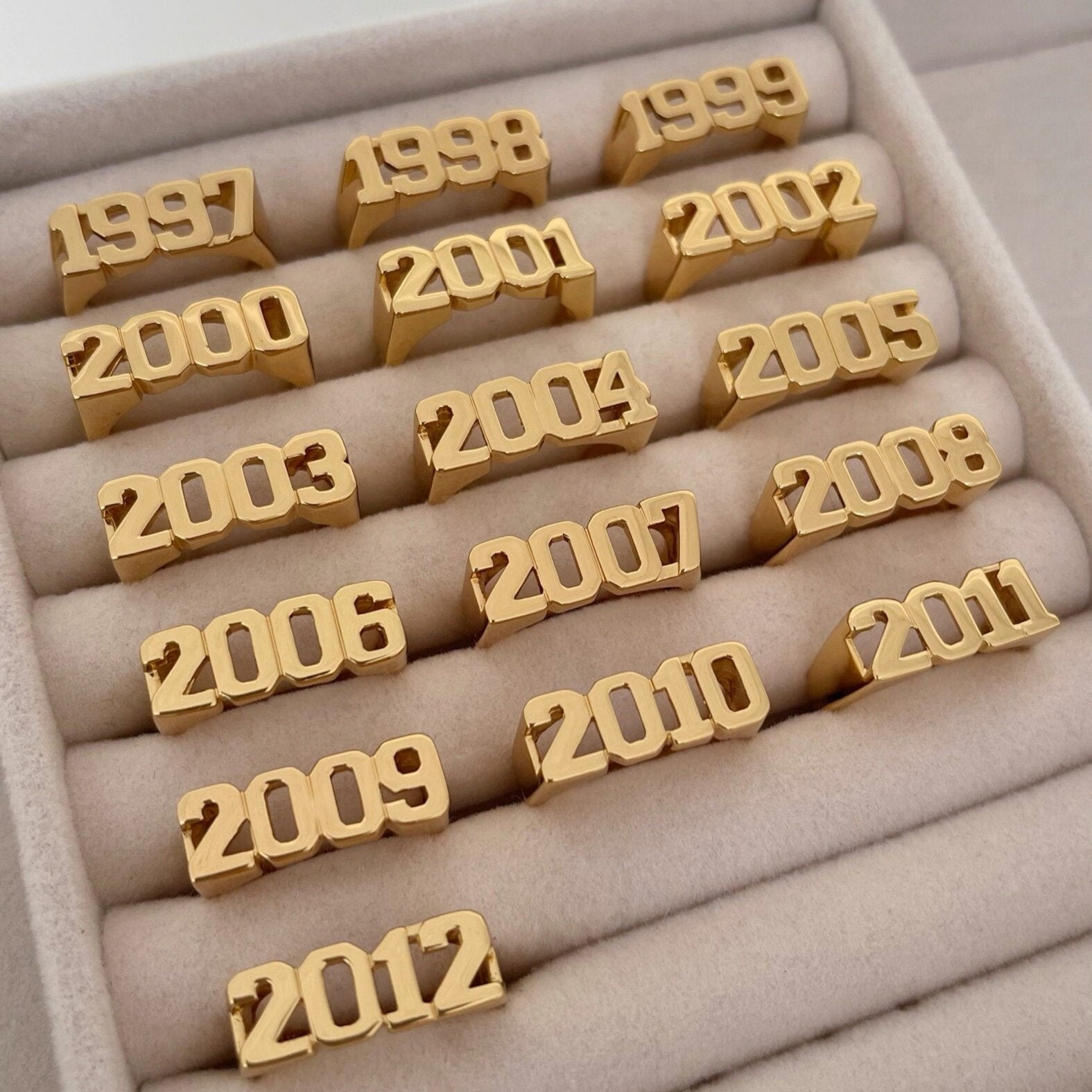 Birth Year Jewelry