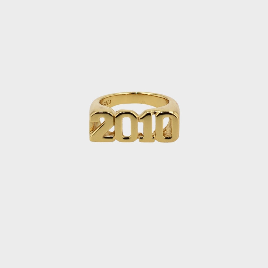 Birth Year Ring Guld