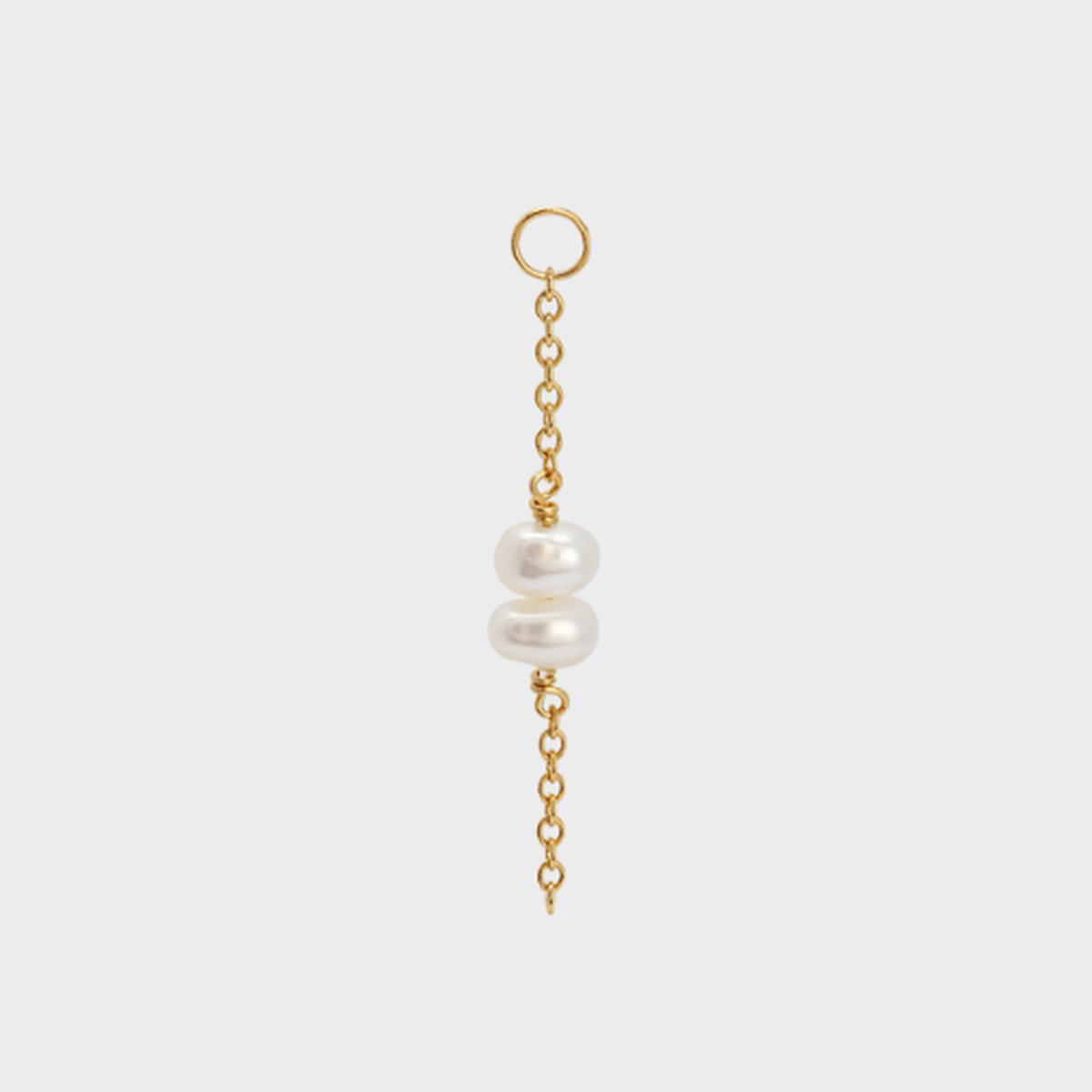 Double Pearl Charm