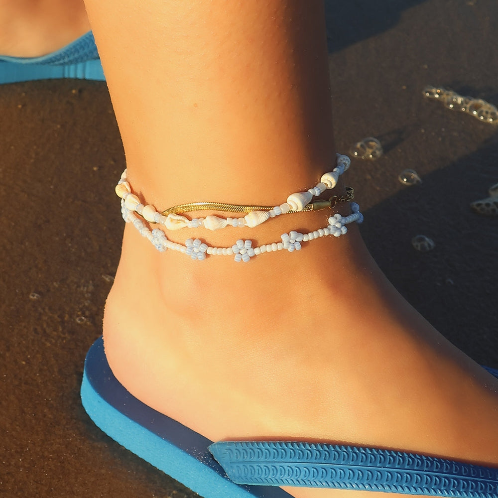 Ocean Shell Anklet winther-studio-international