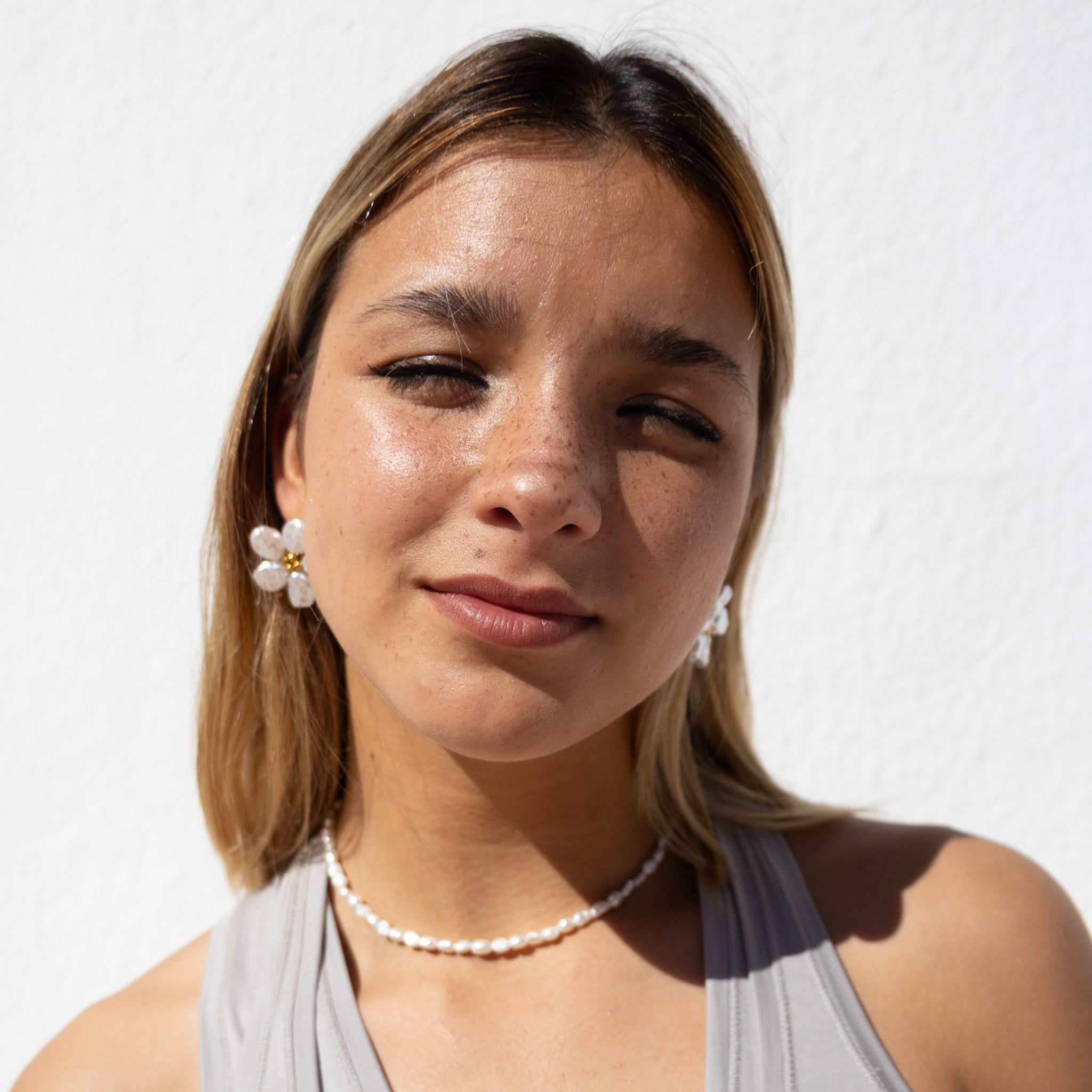 Pearly Bloom Earrings
