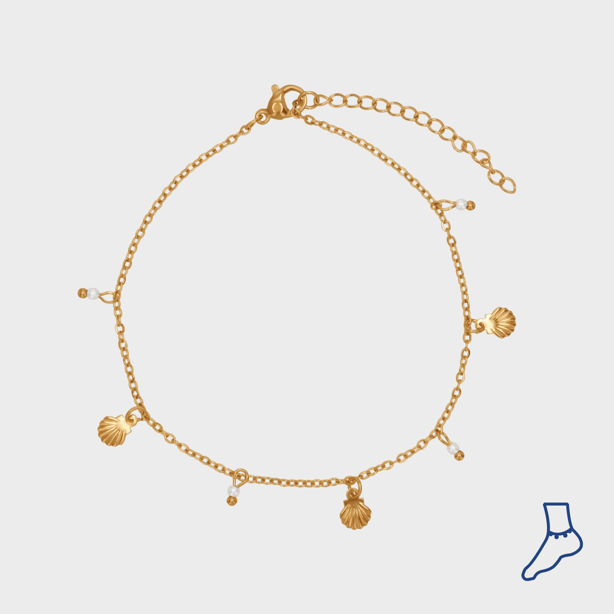 Shell Selena Anklet winther-studio-international