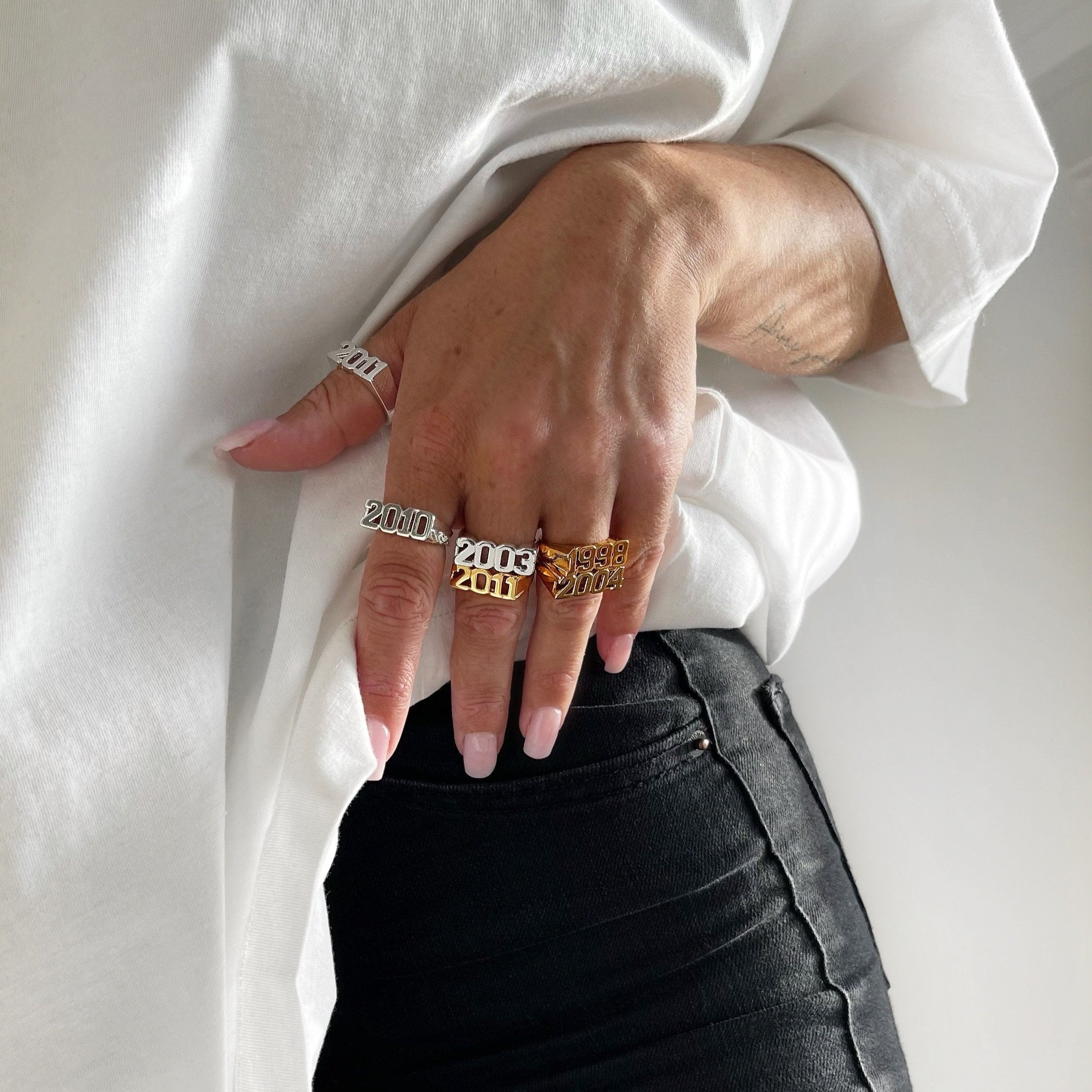 Birth Year Ring Guld