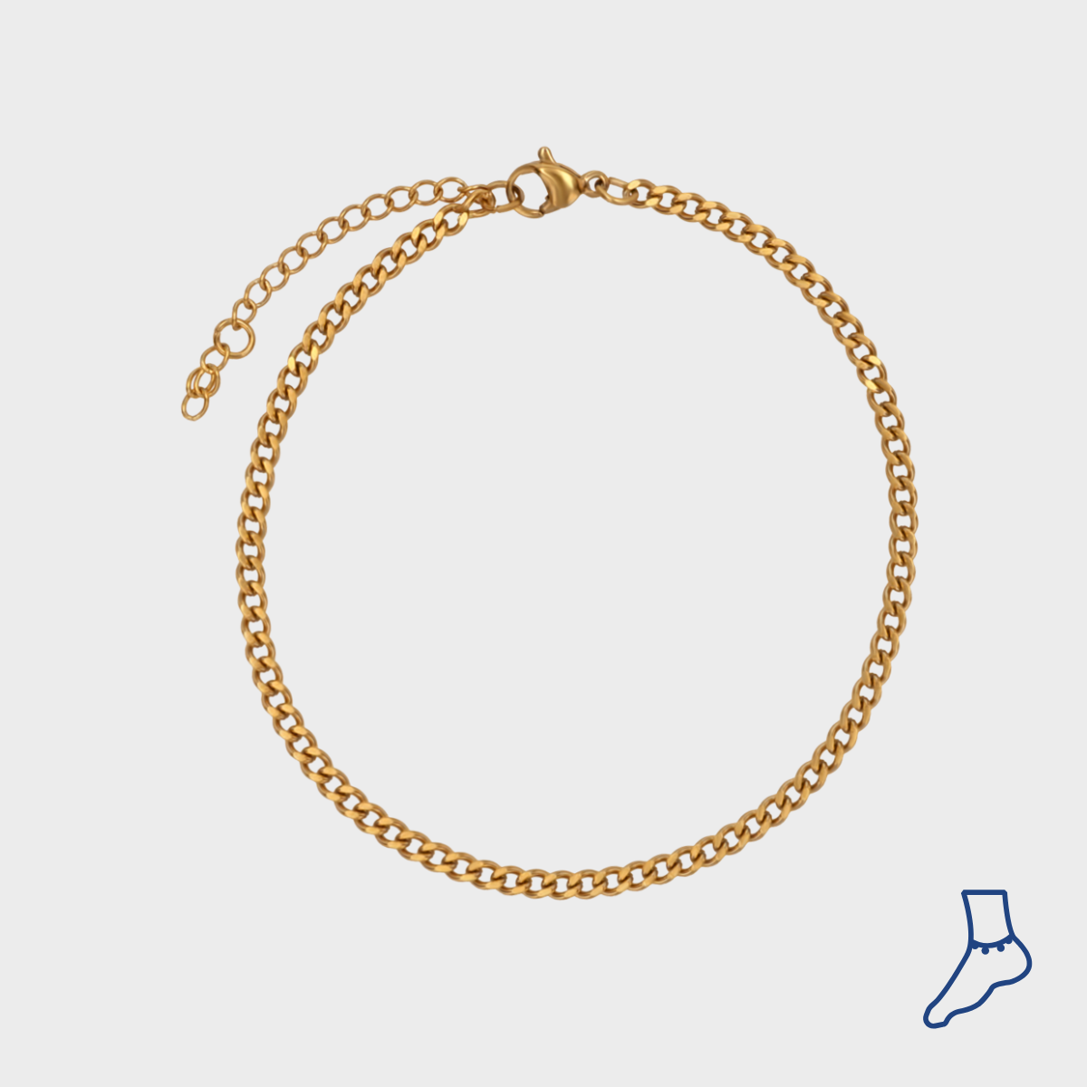 Classic Chain Anklet winther-studio-international