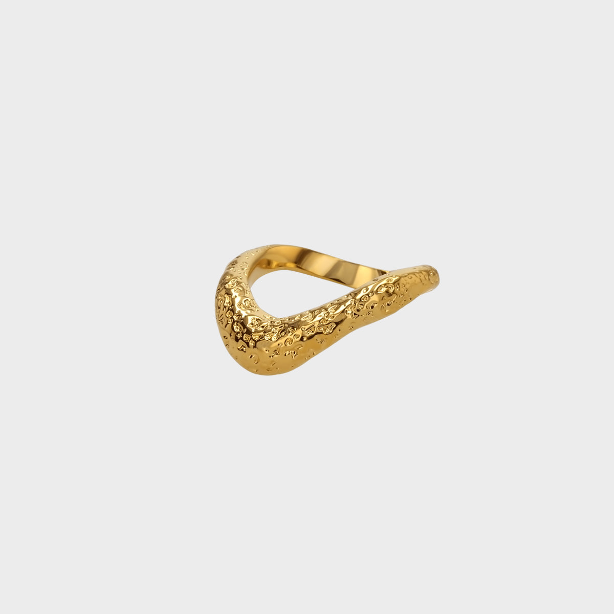 Curva Textured Ring winther-studio-international