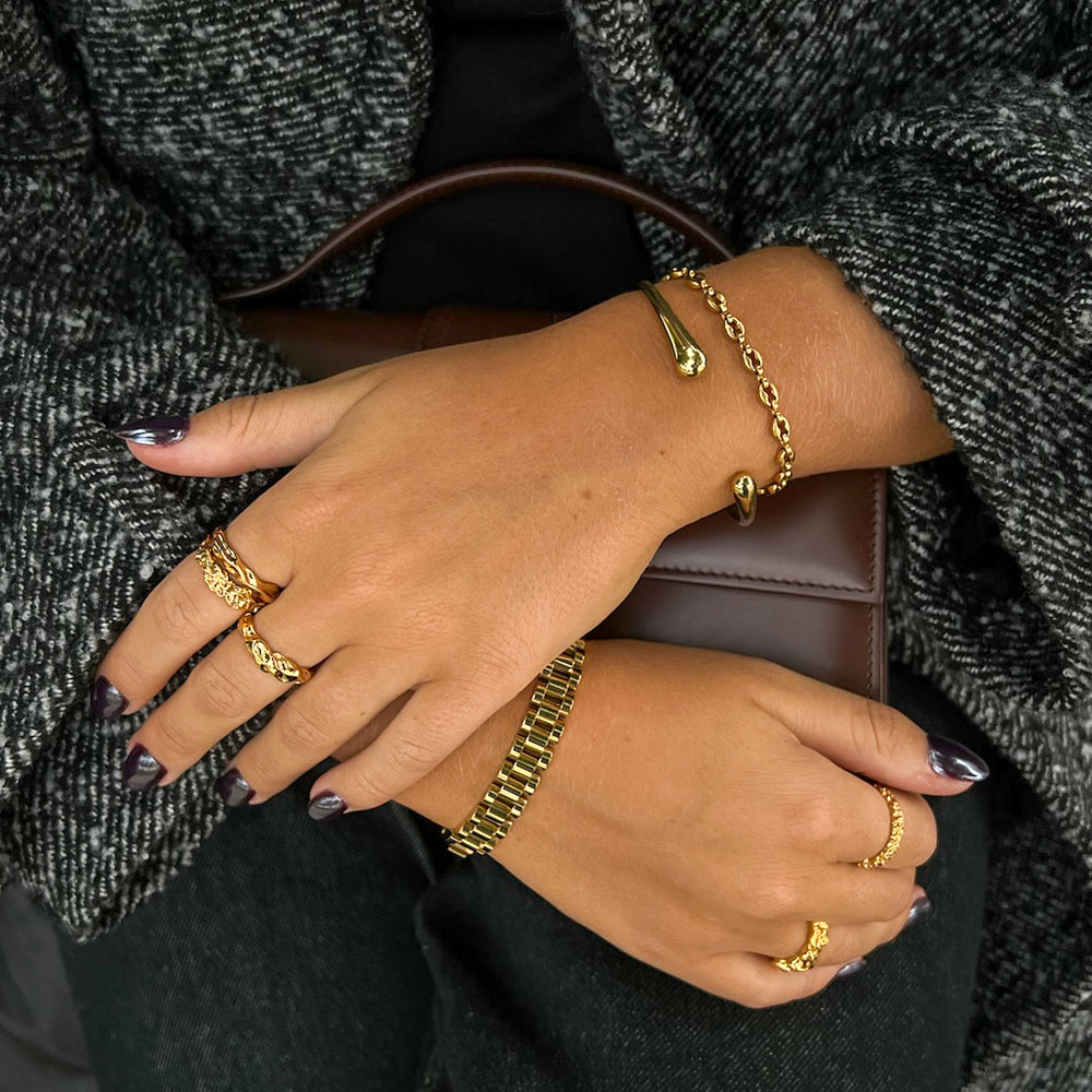 Double Drop Bangle winther-studio-international