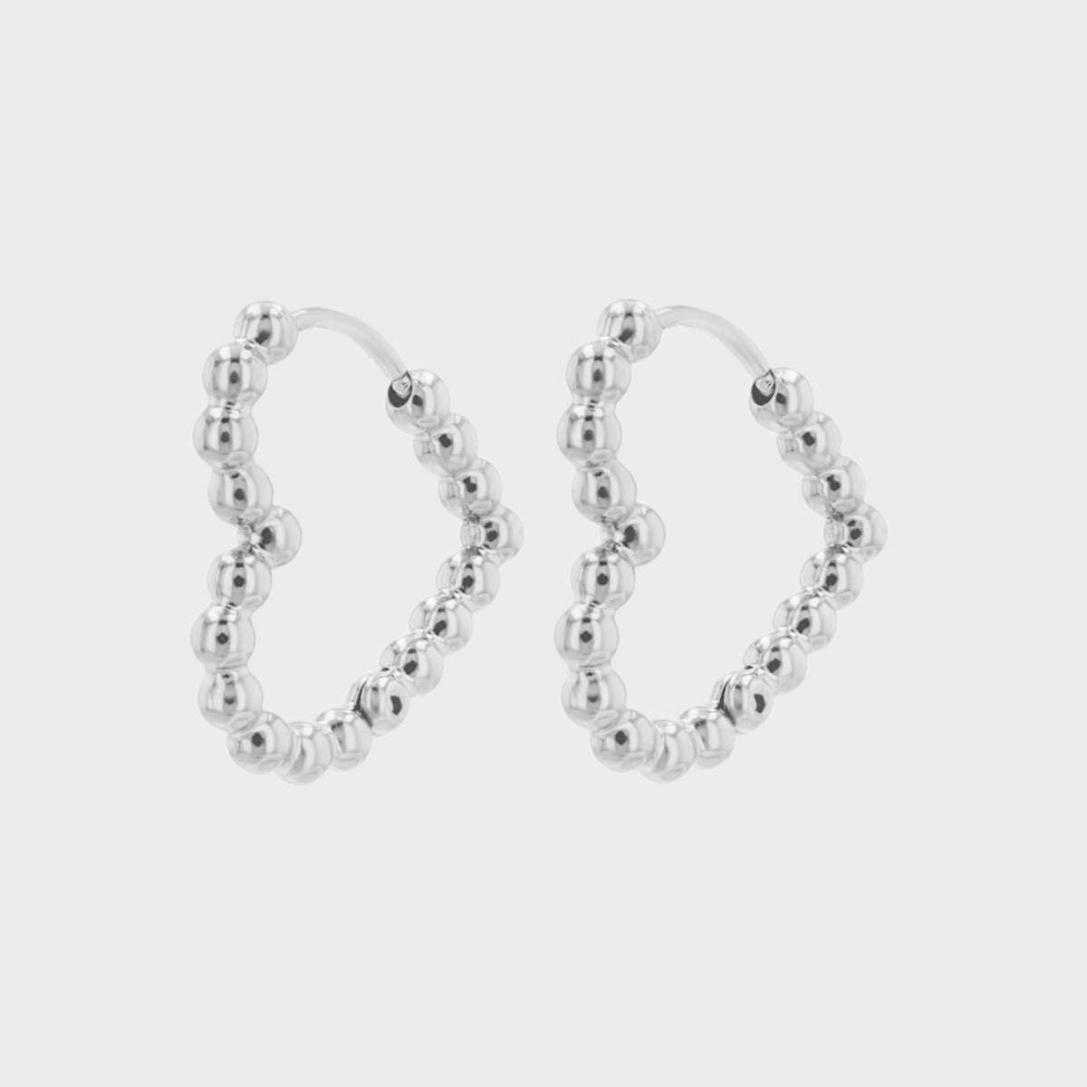 Bubble Heart Hoops winther-studio-international