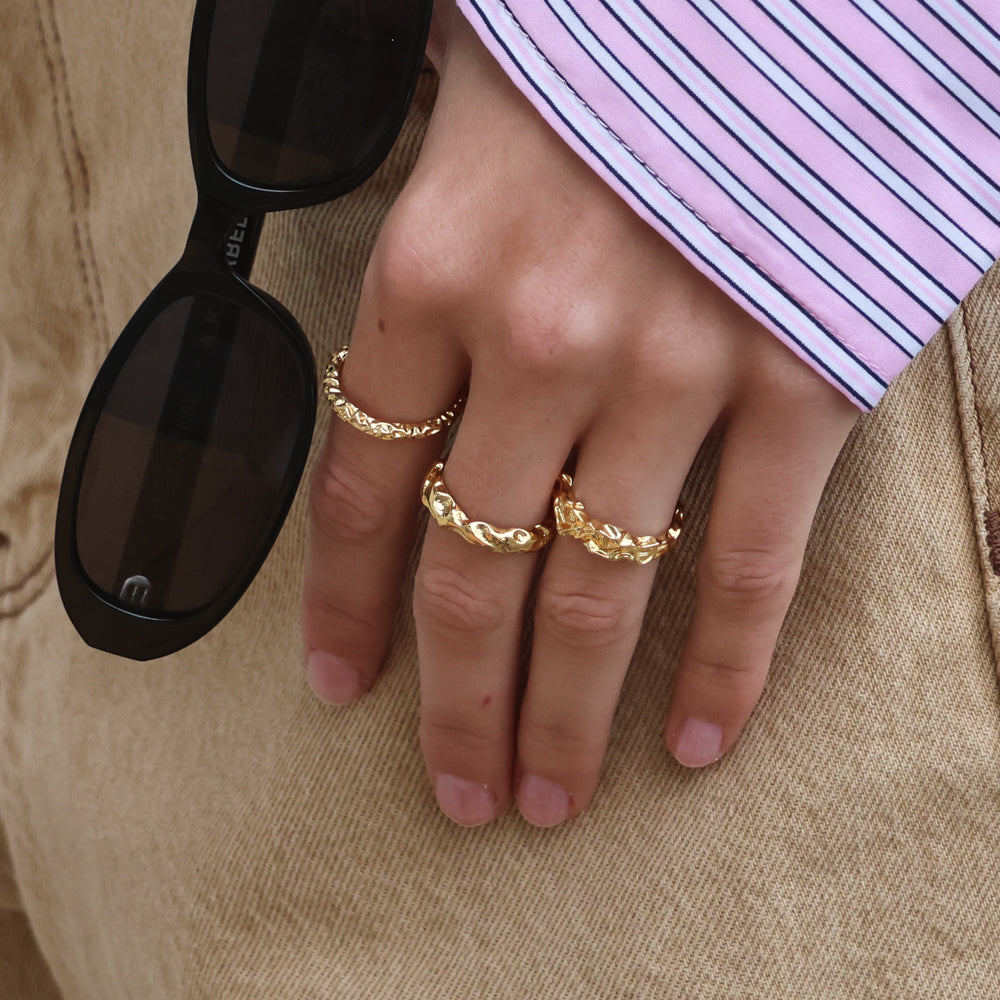 Simple Textured Ring winther-studio-international
