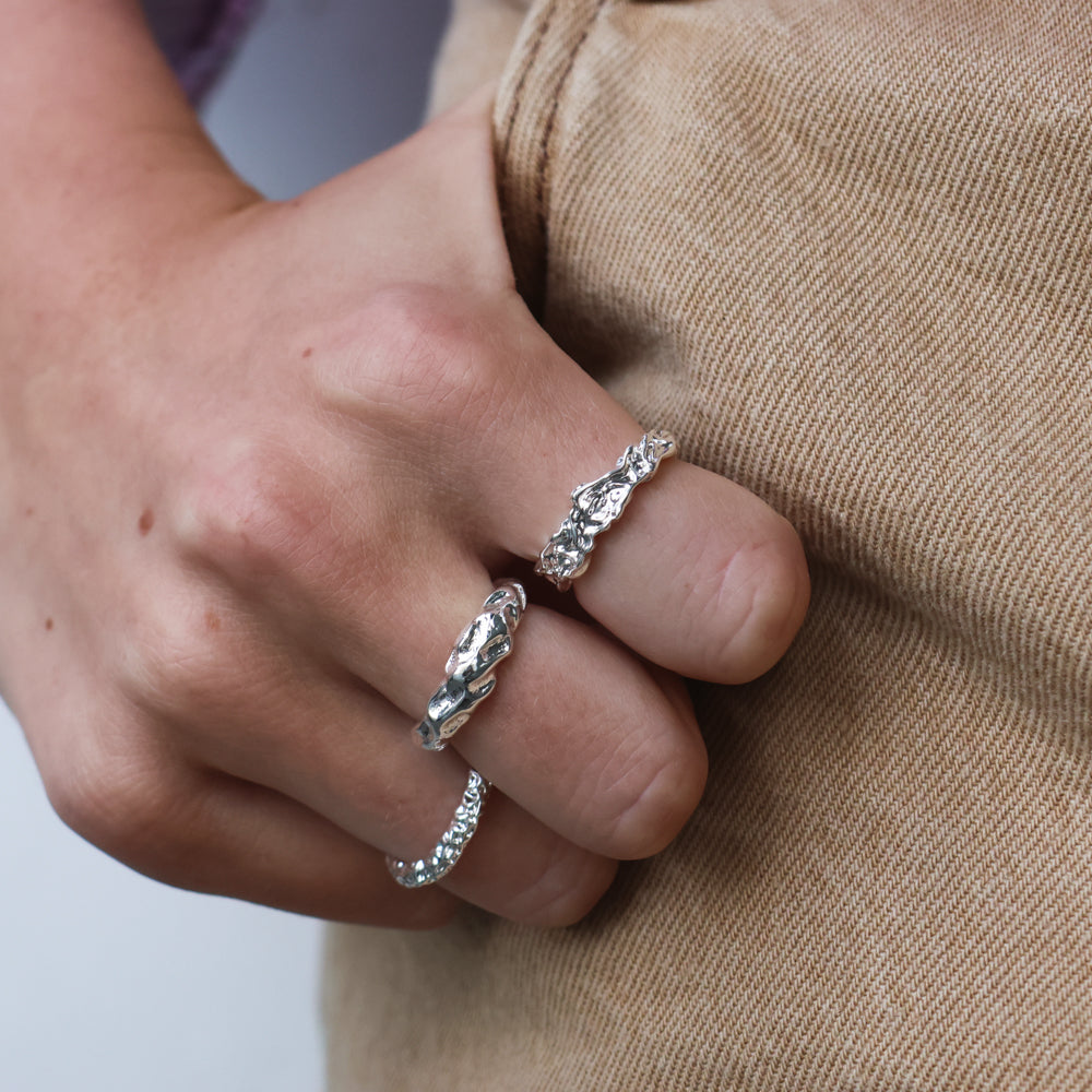 Simple Textured Ring winther-studio-international