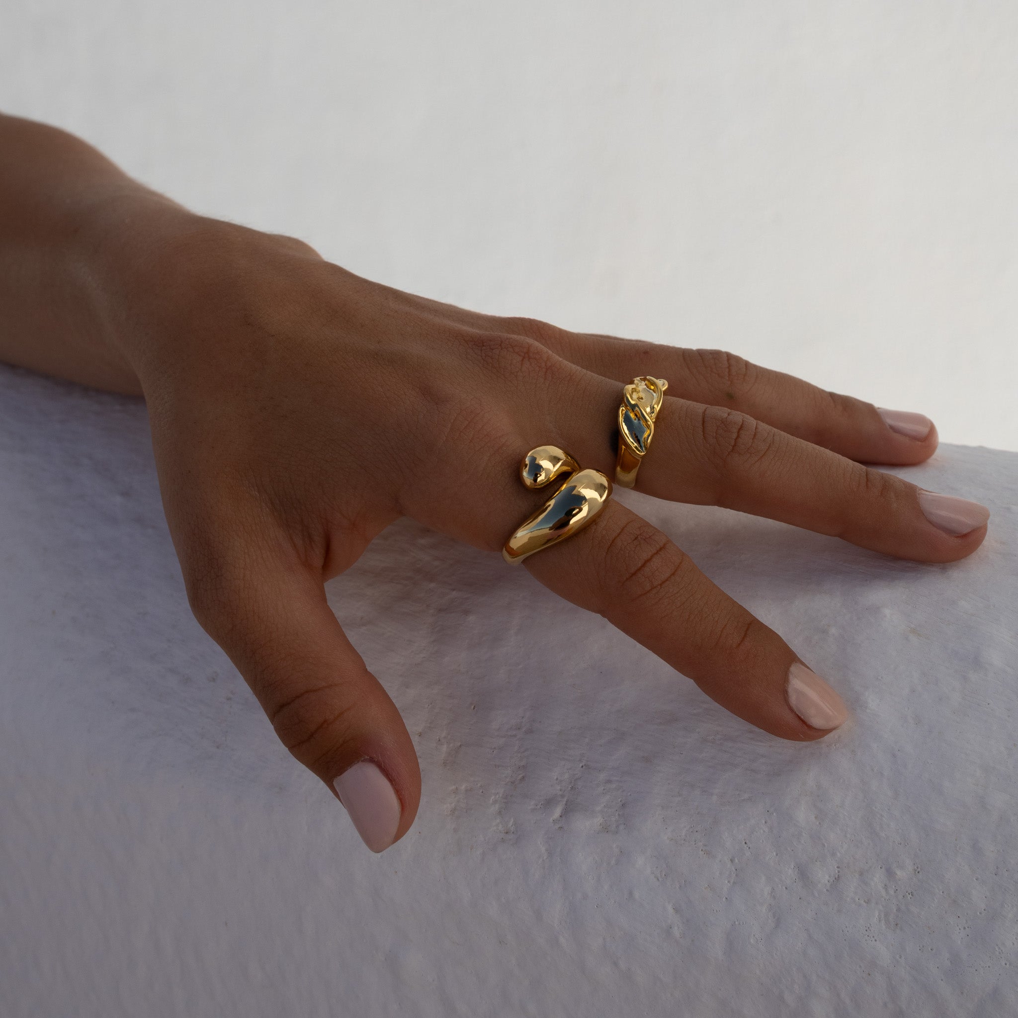 Double Goccia Ring
