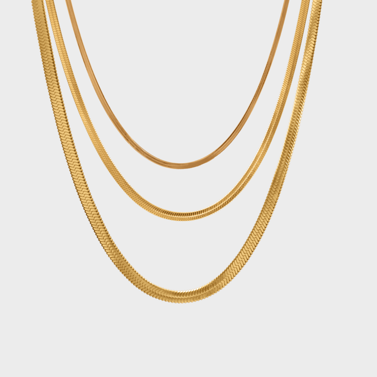 Flat Snake Necklace winther-studio-international