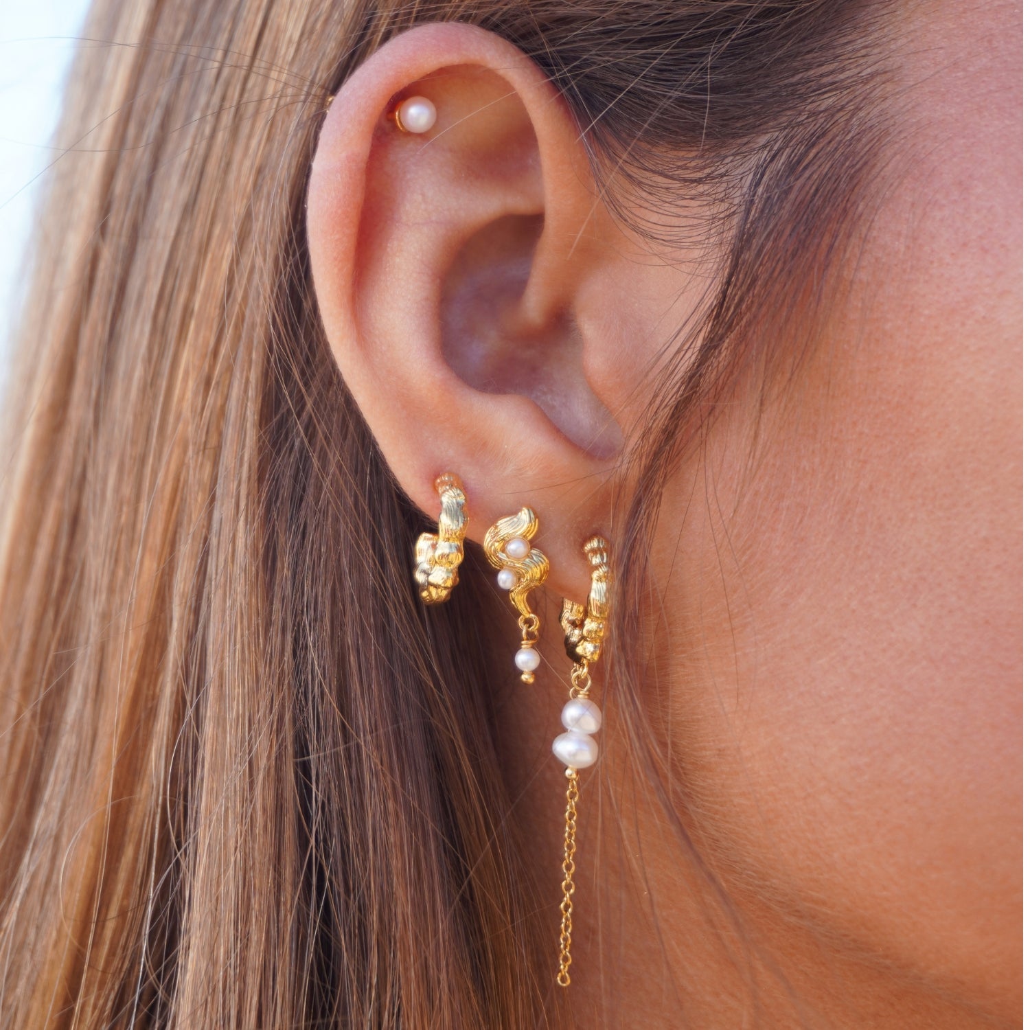 Muzi Pearl Studs winther-studio-international