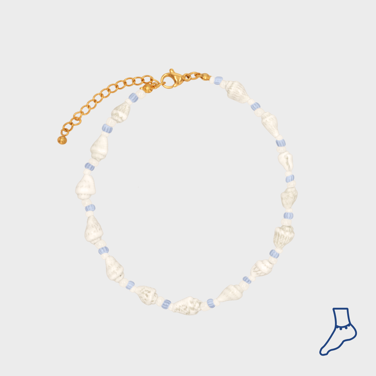 Ocean Shell Anklet winther-studio-international