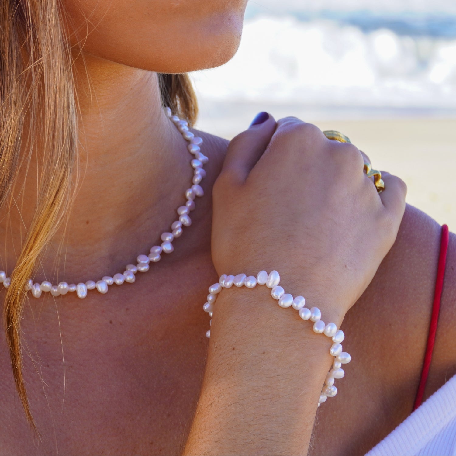 Oval Pearl Bracelet winther-studio-international