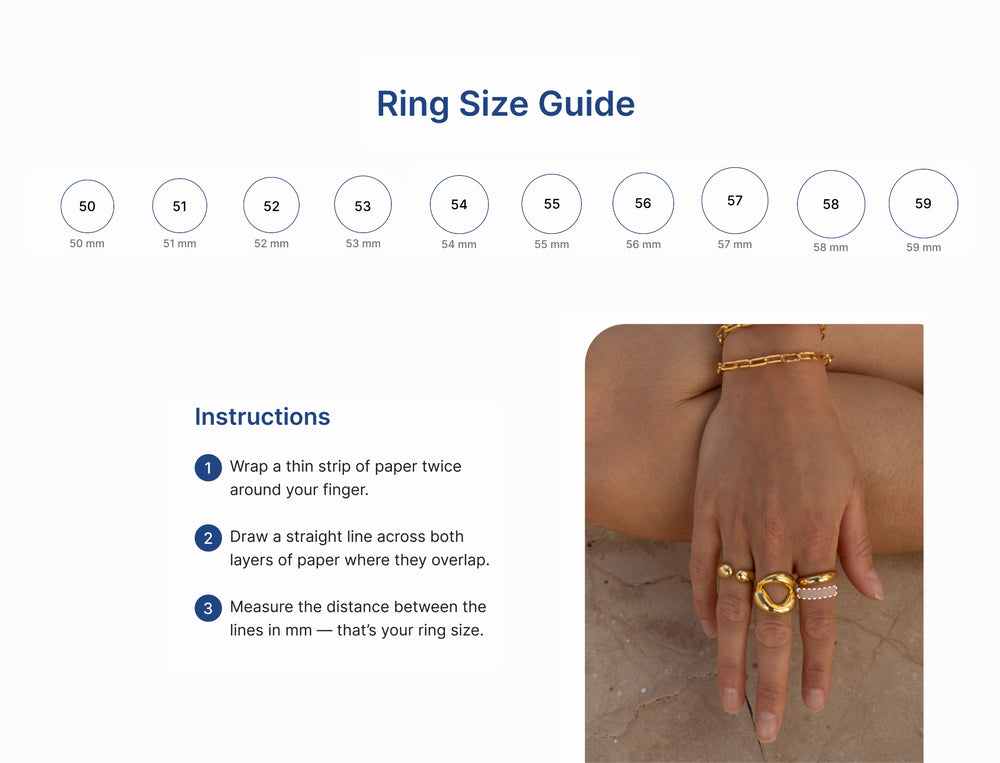 Ring Size Guide | Winther Studio