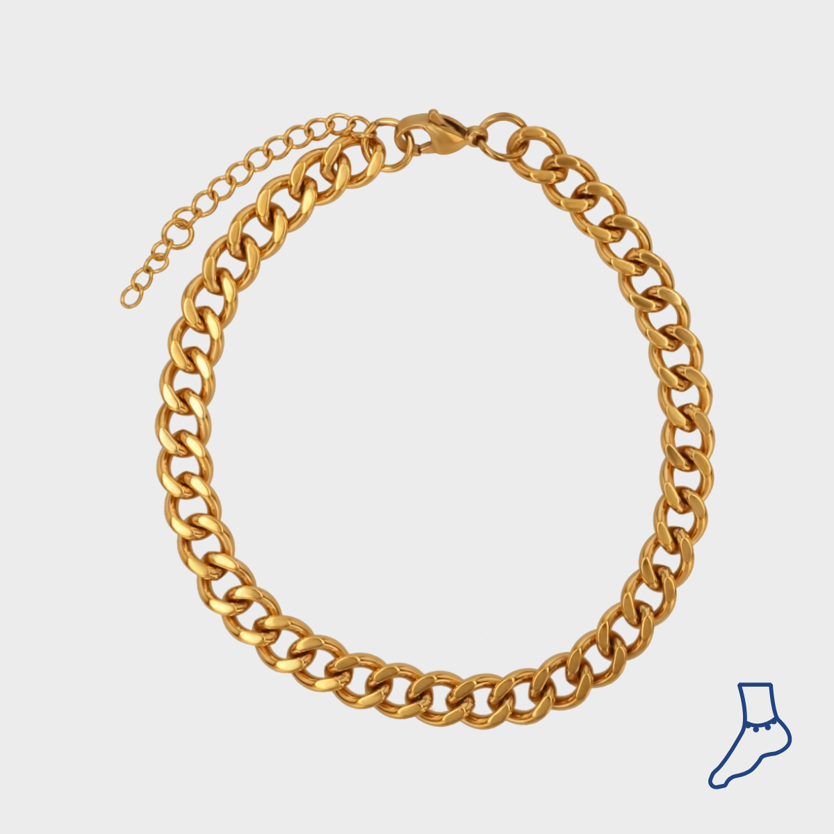 Classic Chain Anklet winther-studio-international