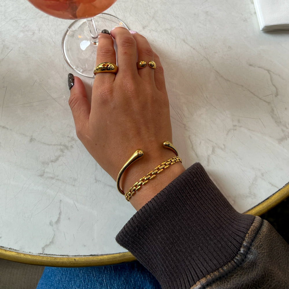 Double Drop Bangle winther-studio-international