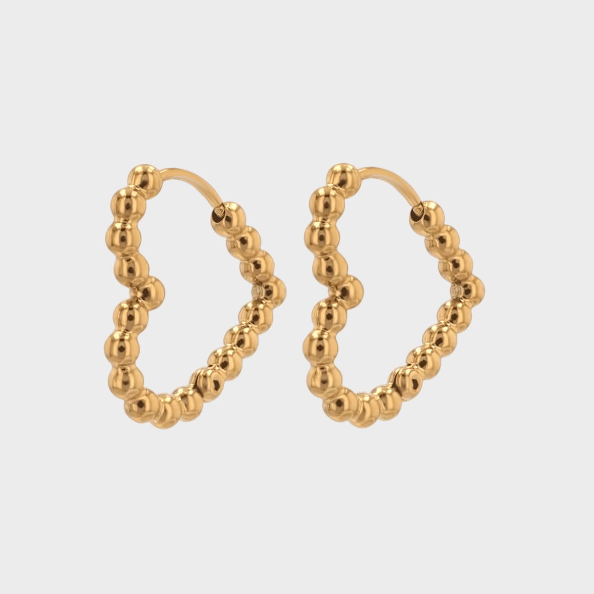 Bubble Heart Hoops winther-studio-international