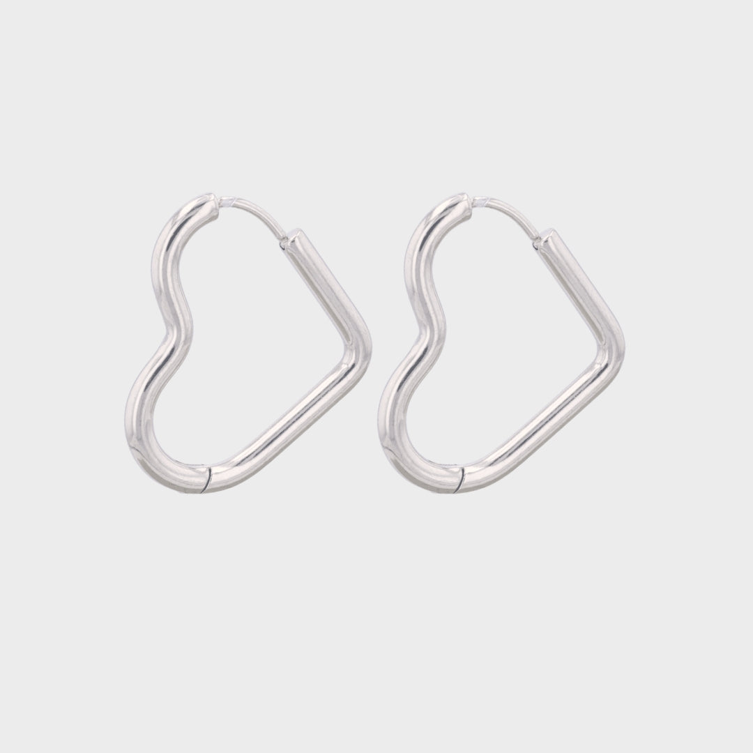 Simple Heart Hoops winther-studio-international